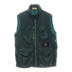 美品 ストーンアイランド ナイロンメタル ベスト XL STONE ISLAND NYLON VEST(ストーンアイランド シワ加工入り