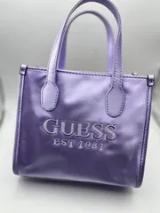 新品★未使用　Guess　バック　トート　ラベンダー　女性