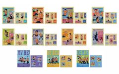 [중고] 클리어 파일 전 11종 세트 A4 클리어 파일 & 스티커 [이치반 쿠지 나의 히어로 아카데미아 처진! 문화제!] I상