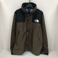 08w10215 ザ・ノースフェイス THE NORTH FACE  Mountain Raintex Jacket  マウンテンレインテックスジャケット  SR スレートブラウン  Lサイズ  ナイロンジャケット 【中古品】