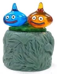 【中古】トレーディングフィギュア スライム＆スライムベス(クリアver.) 「ドラゴンクエスト ボトルキャップ～天空編～」
