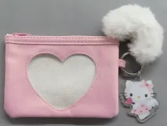 【中古】バッグ ハローキティ(エンジェルシリーズ) ハート窓付きポーチ 「サンリオキャラクターズ」