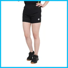 【人気商品】チーム 部活 定番 ワンポイント 練習 レディース ストレッチ 吸汗速乾 バレーボール ハーフパンツ [デサント]