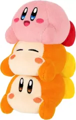 【新品】ぬいぐるみ あきれかえるほど…積むぬいぐるみ 3体セットA カービィ play with ワドルディ 「星のカービィ」
