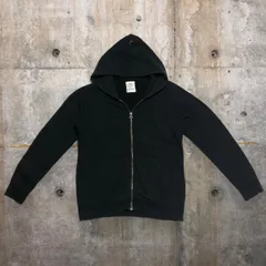 VISVIM(ビズビム/ヴィズヴィム) サイドロゴタグコットンジップパーカー M ブラックのサムネイル