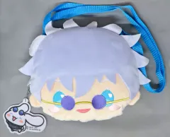 【中古】バッグ 五条悟×シナモロール ぬいぐるみポシェット 「セガ ラッキーくじオンライン 呪術廻戦 懐玉・玉折×サンリオキャラクターズ」 A賞