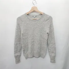 ◇ ⊂ UNIQLO ユニクロ カシミヤ100% 長袖 ニット セーター サイズS グレー レディース E  【1502200012634】
