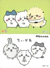 【中古】アニメ系トレカ 4[ノーマルカード]：ハチワレ＆ちいかわ＆ラッコ