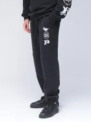 Y-3 (ワイスリー) ロゴプリント スウェット トラックパンツ GRAPHICのサムネイル