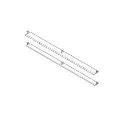 【ダイキン純正品】 DAIKIN エアコン用水平羽根 フラップ上下セット ホワイト（1568585＋1568600）