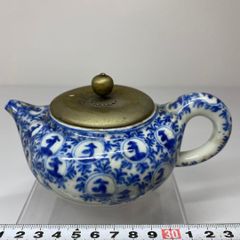 染付 唐草文水注 タニトコ h18㎝ 東S8-0527① - メルカリ
