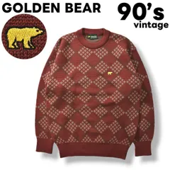 2024年最新】ゴールデンベア Golden Bear メンズ L セーター ウール V