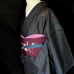 茶に糸巻きの名古屋帯〉SALE 金彩 織り出し ノスタルジック - メルカリ