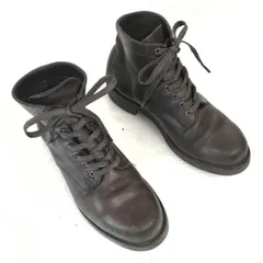 80s-90s?/Vintage★wolverine 1000mile/ウルヴァリン 1000マイルブーツ★レザーショートブーツ【25.5-26.0-26.5/茶/BROWN】クロムエクセル?/Vintage/Shoes◆bWB91-1<sale>