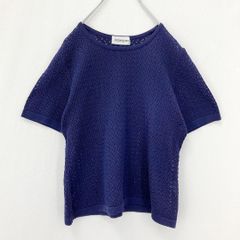 ヴィンテージ 美品 激レア イヴサンローラン サマーニット 金ボタン M
