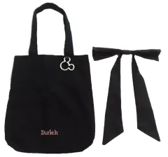 【中古】バッグ ロゴ リボントートバッグ 「ディズニー」 Disney LIFESTYLE BOOK リボントートバッグ by Darich 付録