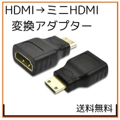 HDMI 変換 ミニHDMI アダプター デジカメ スマホ テレビ