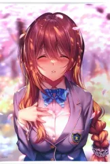 ピロ水　キャラファインアクリル  来海志乃羽   bunny 特別企画】【あみあみ展示撮り下ろし】小麦色に焼けた素肌に目が