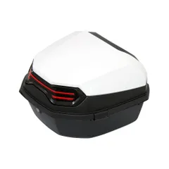 【特価セール】バイク用 リアボックス トップケース 40L ホワイト