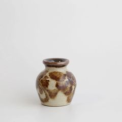 やちむん・楊枝入れ（花紋）