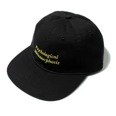 【PLMP】キャップ "WIRE COTTON CAP" / BLACK