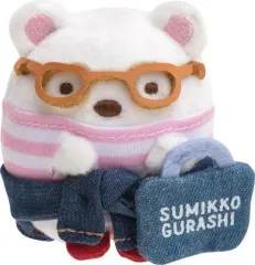 【中古】ぬいぐるみ しろくま てのりぬいぐるみ すみっコぐらしコレクション デニムファクトリー 「すみっコぐらし」