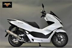 Valiente PCX160 バイクマフラー 2BK-KF47 8BJ-KF47 アレグリア チタンソリッド マフラー スポーツタイプ カスタム パーツ ドレスアップ 社外品 バイク用品 ホンダ バリエンテ