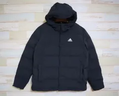 新品 定価19800円 M〜2XLサイズ adidas アディダス　HELIONIC フーデッドダウンジャケット メンズ　黒　ブラック　HG8751