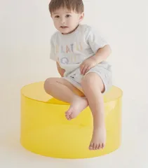 【BABY】80~90サイズ もこもこセットアップ ブルーのサムネイル