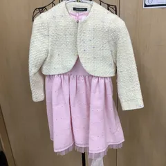 ミキハウス フォーマル 110 女の子ワンピース　ジャケット　卒園　入学　発表会  管理番号SB134