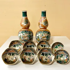 九谷　庄三　徳利  古美術　284 Amazon.co.jp: 九谷焼 九谷庄三 徳利 陶器 2点 : ホーム＆キッチン