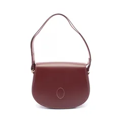 カルティエ CARTIER ショルダーバッグ マストライン ボルドー レザー マスト ショルダーバッグ レディース Used Aのサムネイル