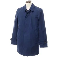 【新品アウトレット】シーラップ Sealup 2022年春夏 ポリエステル ステンカラーコート ネイビー【サイズ50】【メンズ】のサムネイル