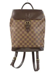 LOUIS VUITTON ダミエ ソーホー N51132 リュック エベヌ ルイ・ヴィトン LOUIS VUITTON ソーホー N51132 ブラウン ダミエ