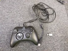 HORI Nintendo Switch 有線コントローラー NSW-001 ブラック STABILIST変換アダプター付き Ffg_01A_0251_B071W13D4C_A01_yahoo0