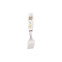エンテック(Entec) 子ども用カトラリー メラミンお子様食器 「赤ちゃんパンダ」 フォーク 138mm シルバー メラミン RAK1501