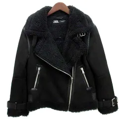 2025年最新】zara ムートンジャケットの人気アイテム - メルカリ