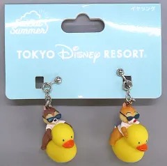【中古】アクセサリー(非金属) チップ＆デール SUISUI SUMMER イヤリング 「ディズニー」 東京ディズニーリゾート限定