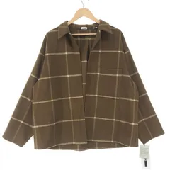 【中古】UNITED ARROWS STOLE CHK CARRE SHIRT ジャケット ブラウン ユナイテッドアローズ[10]のサムネイル