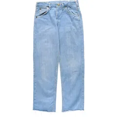 古着 80年代 リー Lee RIDERS ライダース カットオフ ストレートデニムパンツ メンズw29相当 ヴィンテージ/evb010464