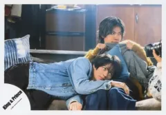 【中古】生写真(ジャニーズ) King ＆ Prince/平野紫耀・神宮寺勇太/横型・膝上/シングル「ツキヨミ / 彩り」MV＆ジャケ写オフショット/公式生写真