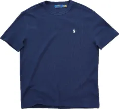 (店頭購入) POLO RALPH LAUREN(ポロラルフローレン) ワッフル 半袖Tシャツ 25SS クラシックフィット XL