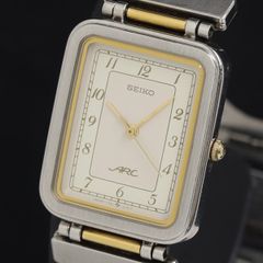 SEIKO 新品電池 腕時計 メンズ ARC 1221-5800 スクエア 希少 - メルカリ