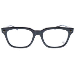 CHROME HEARTS (クロムハーツ) COX UCKER CHクロステンプルウェリントンサングラス 眼鏡 ブラック/シルバー