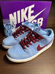 ナイキ SB ダンク ロー プロ フィリーズ/バラーブルー アンド チームマルーン　美品　size27.5㎝