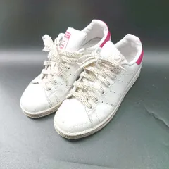 ◇ adidas アディダス スタンスミス APH281001 スニーカー サイズ22.5 ホワイト ピンク レディース E  【1407180004962】