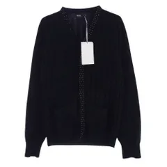 kolor カラー 24AW 24WCM-N08306 スタッズ装飾 スナップボタン Knit ニット カーディガン ブラック系 3【中古】のサムネイル