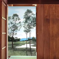 ■SIMON BAKER■のれん「GREEN_COUNTRY」85x150cm ×5枚セット【日本製】のれん 暖簾 家紋 間仕切り ジブリ トトロ 千と千尋 風景 景色 目隠し SNOOPY スヌーピー【匿名配送らくらくメルカリ便全国送料無料】