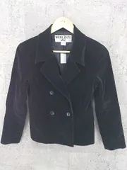 ◇ NATURAL BEAUTY BASIC ナチュラルビューティーベーシック ダブル 長袖 テーラード ジャケット M ブラック *  【1002800257751】