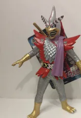 ソフビ　当時物　変身忍者嵐　魔神斎　2体セット　旧バンダイ　オマケ武器付き ⚠️激レア・貴重 変身忍者嵐 魔神斎 35センチ キングサイズ